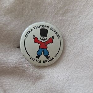 Sitka Visitors Bureau Pin 1970's